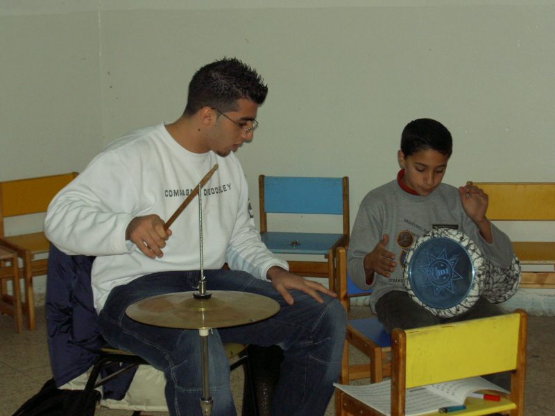 Il contributo per la realizzazione di una scuola popolare di musica a Ramallah, in Palestina